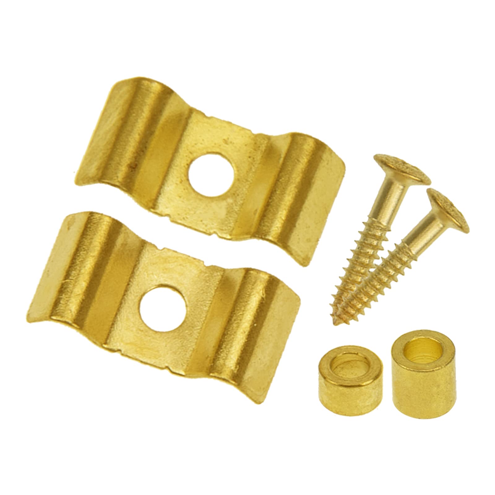 8Pairs Yootones Guitar String Trees String Retainer Guides Compatible with Strat Tele Style Electric Guitar Bass Parts Replaceme